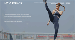 Desktop Screenshot of laylaluciano.com